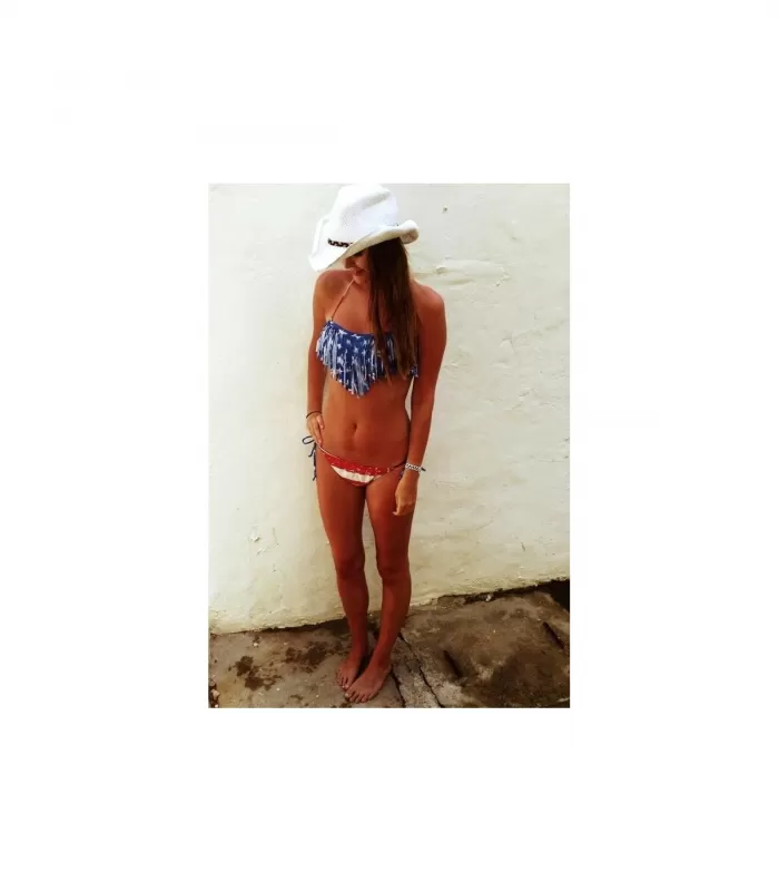 Amerikanlippu tassel bikinit
