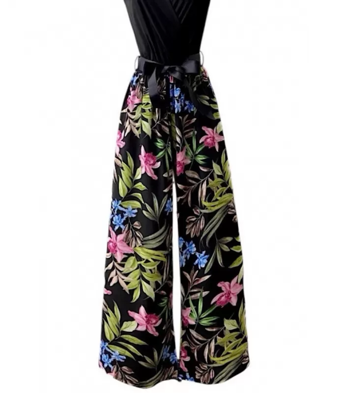 Elle Style Limei kukkakuvioinen jumpsuit