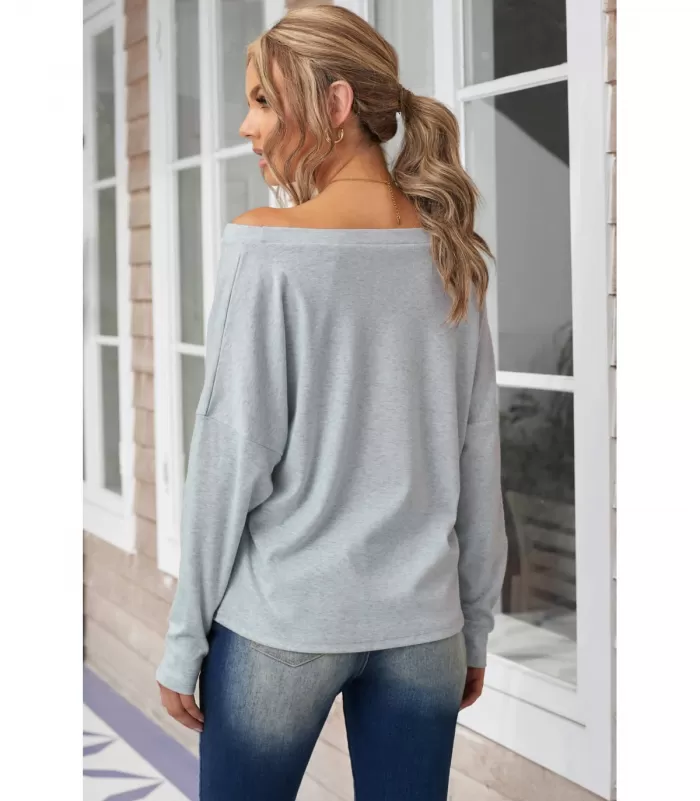 Harmaa Believe paita lumihiutaleilla