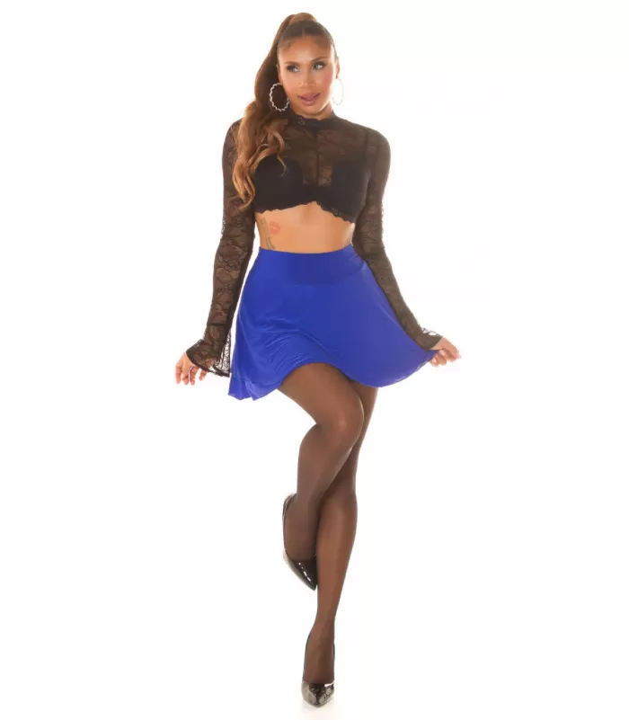 Koucla sininen basic shortsihame