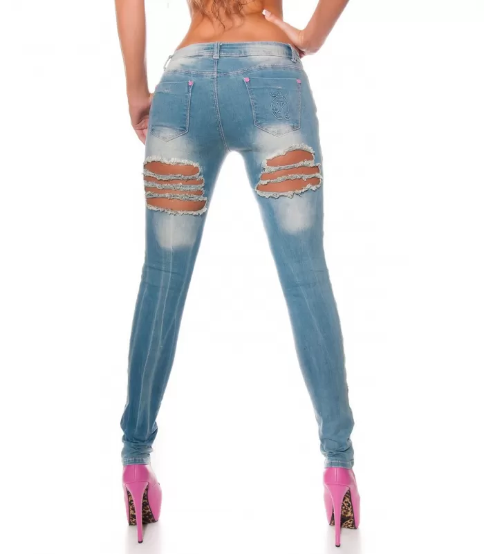 Koucla siniset extreme revityt farkut