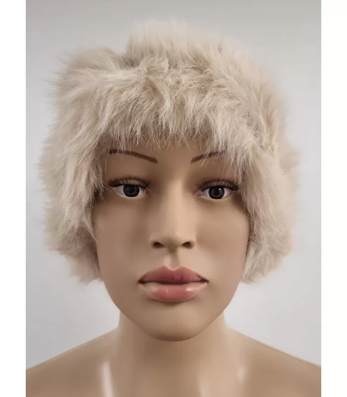 Lineta beige tekoturkishattu