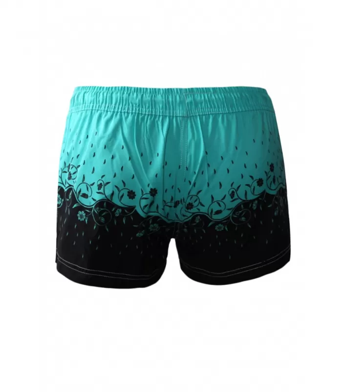 Mintut kukkaprinttikuvioiset urheilushortsit