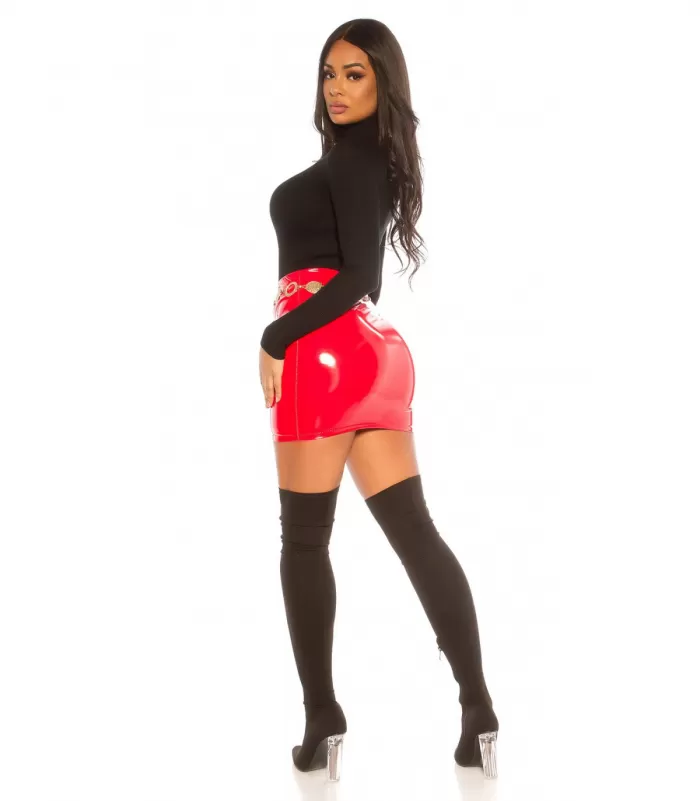 Musta pitkähihainen basic pooloneule