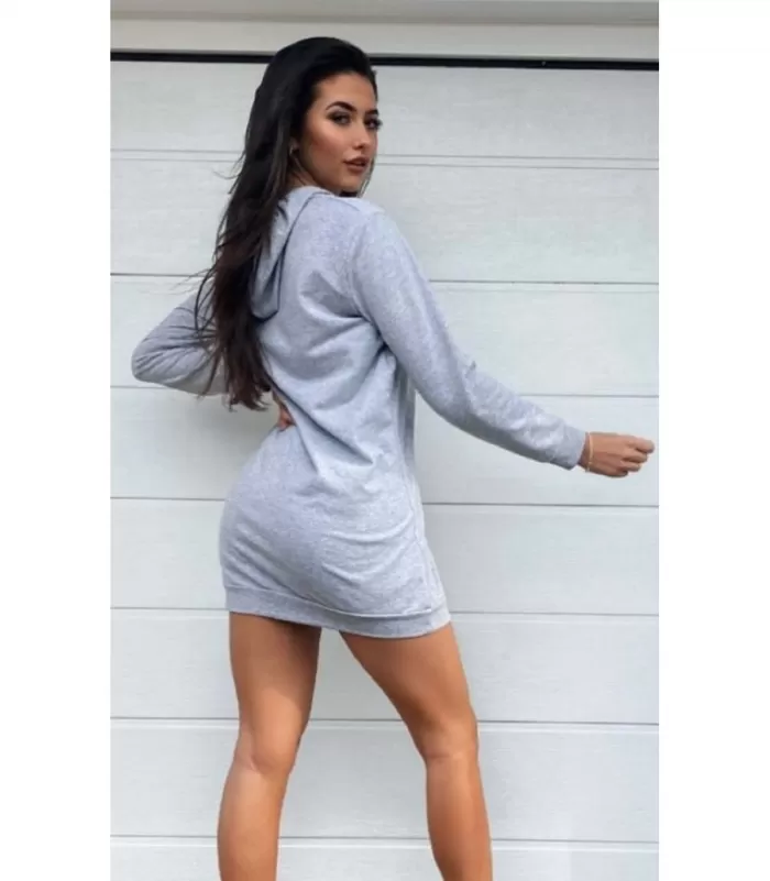 Parisian harmaa J'A DIOR hupparimekko [TAMMIALE -20%]