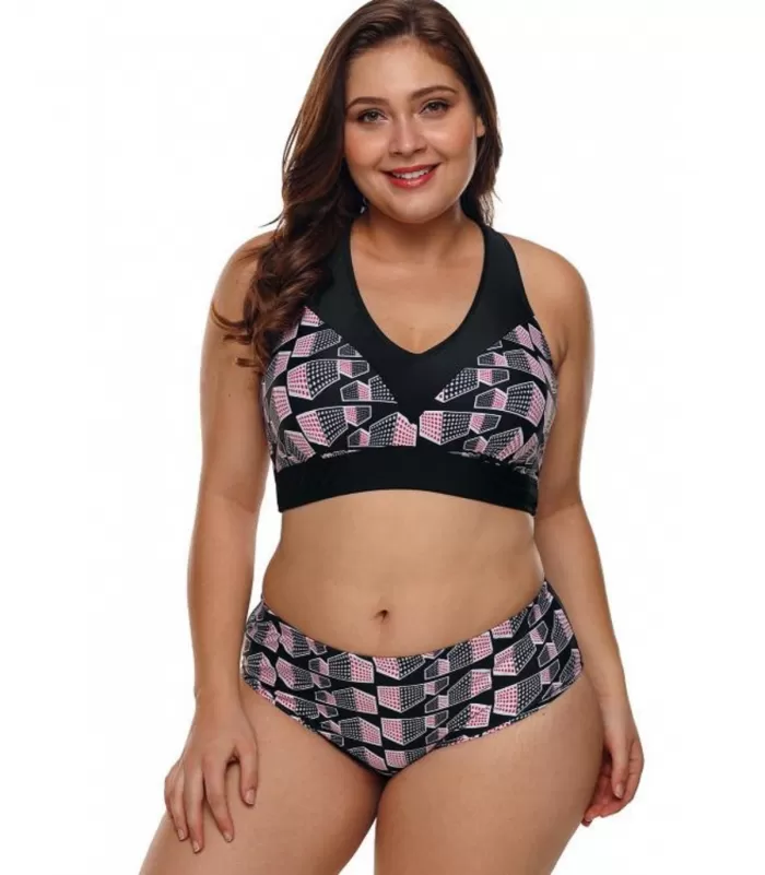 Printtikuvioiset v-bikinit