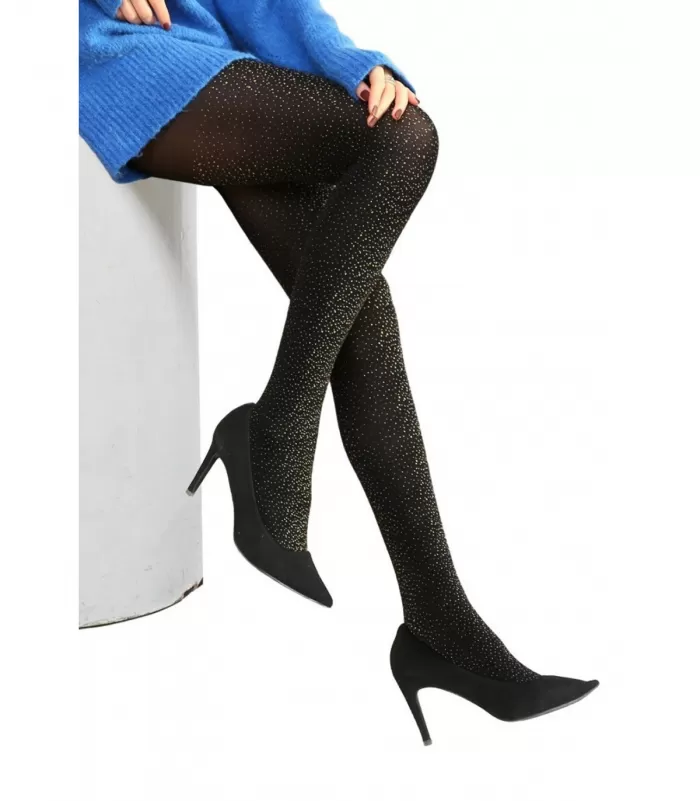 Snow Rose mustat bling sukkahousut