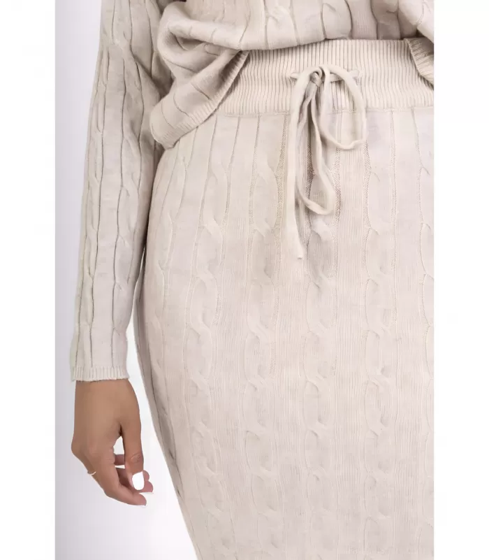 WHOO beige neulehamesetti